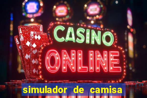 simulador de camisa de time